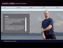 Tablet Screenshot of lukaslundh.com
